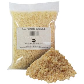Dried Potatoes 1 Pound Bulk-Heat Sealed in a Poly Bag-Dehydrated Dried Vegetables
