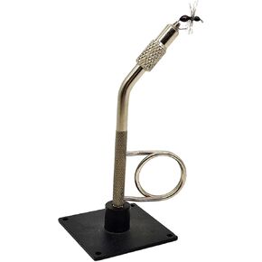 Fly Tying Vise with Pedestal Base Easy to Use Fishing Tackle Steel Screw