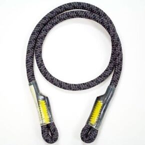 Bee Line Black 8mm x 28" G Spliced Eye & Eye Prusik Cord