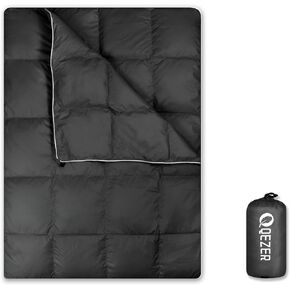 Down Camping Blanket,600+Fill Power，Foldable Into a Pillow,Light，It is The Best Choice for Outdoor Activities, Picnics, Beaches, and Travel.