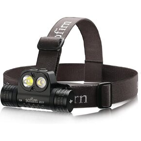 sofirn HS20 LED Headlamp Rechargeable, 2700 High Lumen Headlight, Super Bright Headlamp with Floodlight and Spotlight, USB C Charging Port for Hard Hat, Hiking, Camping, Emergency