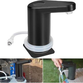 9600050794 Hydration Water Faucet for Hydration Water Storage Container Camping and Outdoor, One-Touch Operation with LED Light and Magnetic Base, Portable Water Dispenser