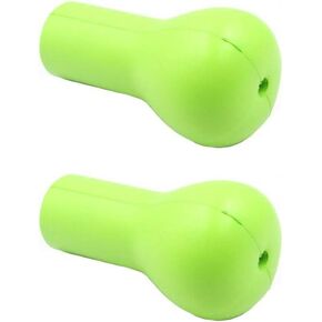 brandname XXhailan Spherical Belly Top Fishing Pole Support PU Material for Deep Sea Fishing Belly Top Light Weight Fishing Gear Accessories (Green/2pcs)