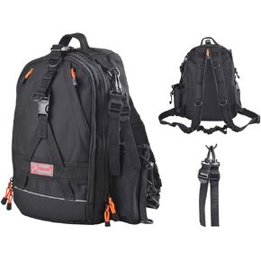 حقيبة ظهر لصيد الأسماك من فيبلينك، حقيبة مقاومة للماء مع مساحة تخزين كبيرة في الهواء الطلق، حقيبة ظهر للكتف، حقيبة صيد - رمادي in Kuwait