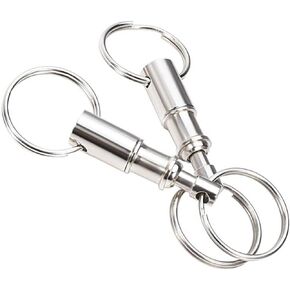 Quick Release Pull Apart Valet Keychain Accessory Detachable for Convenience　Outdoor Sports Tool(G)