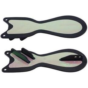 Dreamweaver Lures Spindoctor 8 Inch Black/Double Pearl Glow