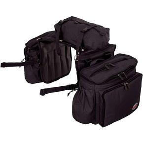 Reinsman Deluxe Insulated Leakproof Cooler Saddle Bag with Additional Cantle Bag and Straps