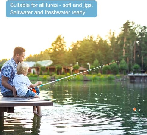 PATIKIL Popping Cork Floats, EVA Fishing Trout Float Bobber for Catfish Trout Bass in Saudi Arabia