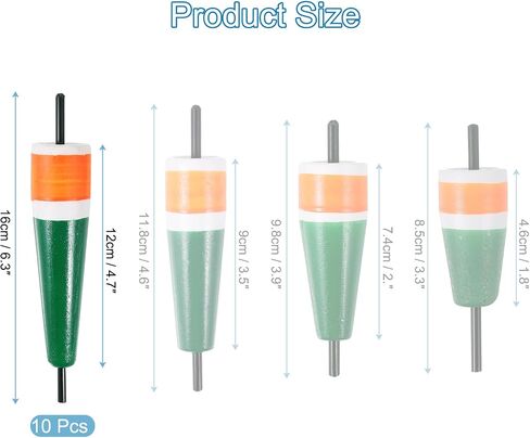 PATIKIL Popping Cork Floats, EVA Fishing Trout Float Bobber for Catfish Trout Bass in Saudi Arabia