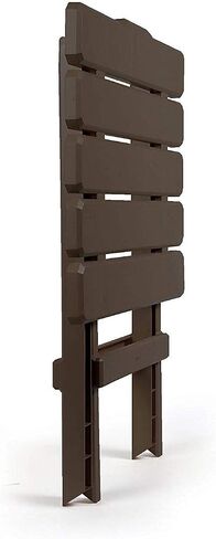 Camco 21048 51886 Mocha Large Adirondack طاولة جانبية قابلة للطي للاستخدام الخارجي، مثالية للشاطئ، والتخييم، والنزهات، والطهي والمزيد، مقاومة للطقس والصدأ in Saudi Arabia