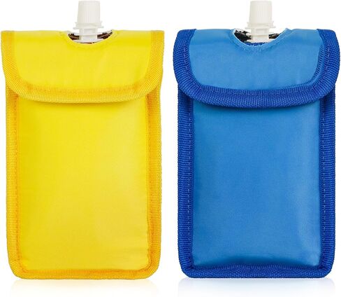 2PCS Travel Food Pouch Cooler, Reusable Insulated Cooler Holder for Food Pouch, Food Pouches Freezing Food Pouch in Saudi Arabia