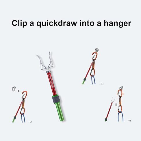 KAILAS Clip-Up EVO Stick Clip قابل للتمديد للتسلق in Kuwait