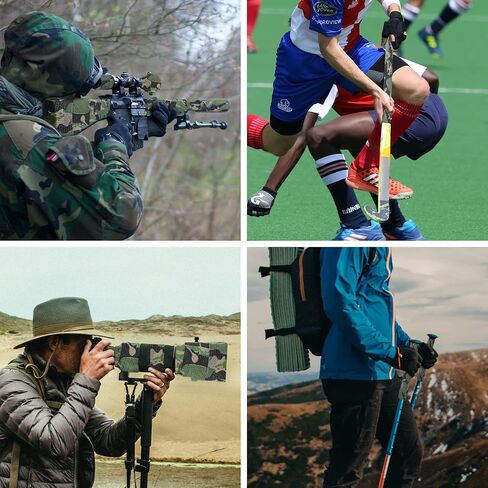 Camo Wrap Tape 6 Roll，1/2/3in x 14.8 ft Self-Adhesive Camouflage Bandage Stretch Strip for Outdoor Sport Camping Camera Flashlight Bicycle Sticks Ball Ice Hockey Bat Rugby Rackets Skateboard in Saudi Arabia