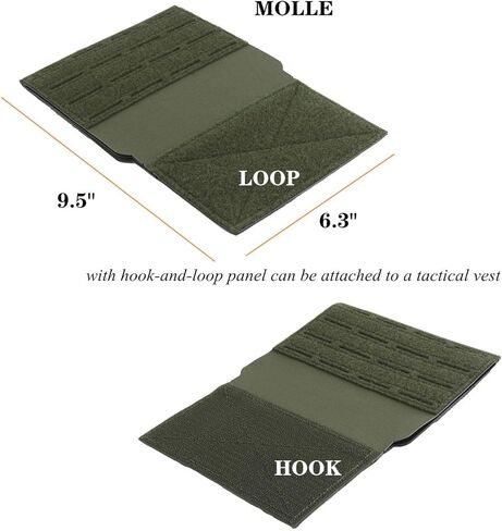Tactical Modular Panel with Hook and Loop for Tactical Chest Rig Huntting Vest in Kuwait