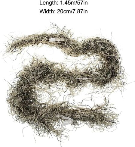 MiOYOOW Ghillie Rifle Wrap, Forest Rifle Concealment Wrap Tactical Camouflage Rifle Cover for Hunting Shooting Photography in Saudi Arabia