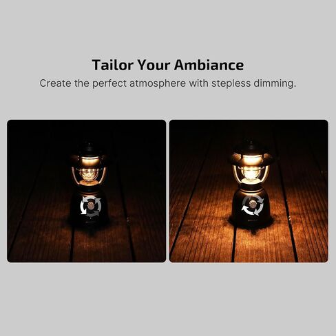 OLIGHT Olantern Stretch Camping Lanterns, 500 Lumens Stretchable LED Flashlights with Dual Light Source, Outdoor Rechargeable Light for Emergency, Hiking, Bed Lighting (Black) in Saudi Arabia