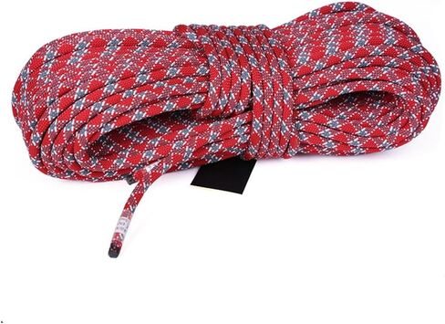 MaxS Climbing Auxiliary Rope Static Rope Safety Rescue Rope Diameter 10mm,(Black Length:10Meter) in Saudi Arabia