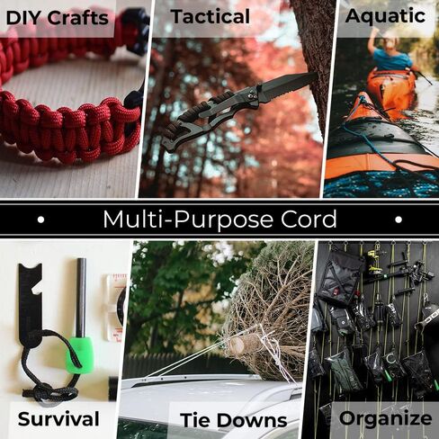 Paracord Planet para-Max Paracord 3,000 LB Tensile Strength & 5/16 Inch Diameter - Great for Towing, Hunting, Outdoor Activities and More ( in Saudi Arabia