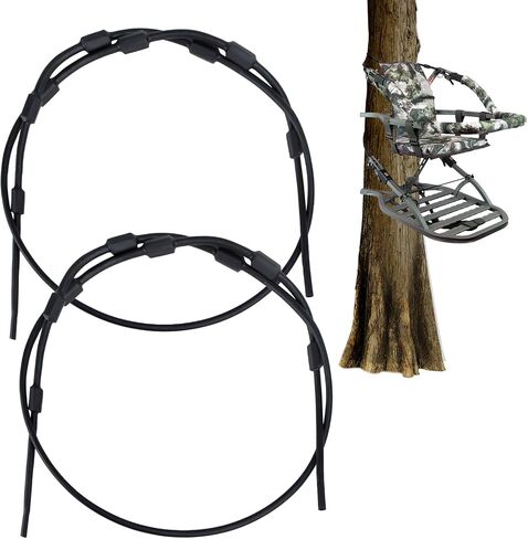 Replacement Tree Stand Cables, 2PCS Replacement Cables for Climbing Treestand, Hunting Tree Stand Accessories, Stainless Steel Climbing Treestand Cables for Hunting Accessories in Kuwait