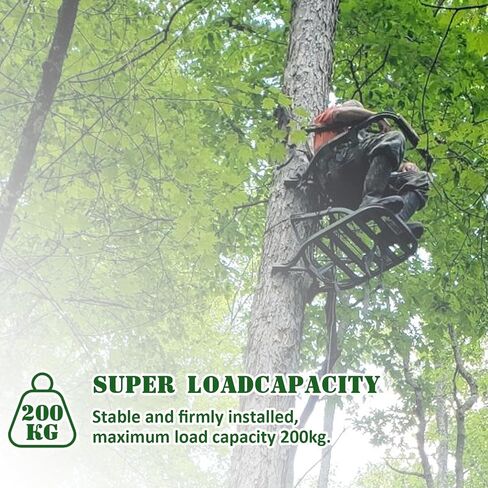 Replacement Tree Stand Cables, 2PCS Replacement Cables for Climbing Treestand, Hunting Tree Stand Accessories, Stainless Steel Climbing Treestand Cables for Hunting Accessories in Kuwait