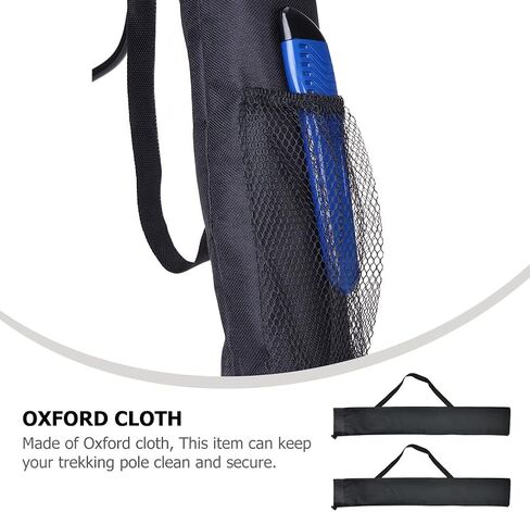 Hiking Pole Bag 2Pcs Trekking Pole Storage Bags Hiking Pole Storage Pouches Walking Stick Carrying Bags Trekking Poles Pouch in Saudi Arabia