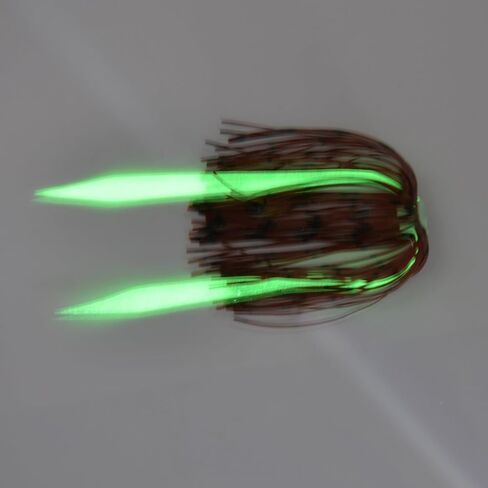 12 Bundles Silicone Jig Skirts Replacement Fishing Skirts for Spinnerbaits Bass Jig Lures Fishing Bait Accessories Quick Change Squid Jig Skirts in Saudi Arabia