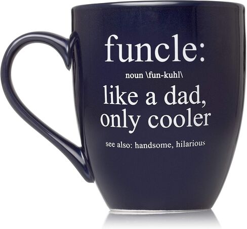 Pearhead Bae Best Aunt Ever Ceramic Mug, Aunt Coffee Mug, Best Aunt Gifts, 16 oz in Saudi Arabia