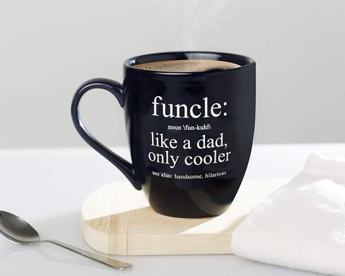 Pearhead Bae Best Aunt Ever Ceramic Mug, Aunt Coffee Mug, Best Aunt Gifts, 16 oz in Saudi Arabia