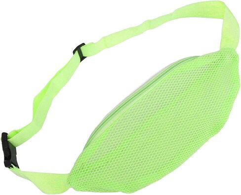 Beach Mesh Fanny Pack, Seashell Bag Mesh Beach Bag Breathable Waterproof Adjustable Belt Portable Lightweight Outdoor Sports Waist Pack for Travel in Saudi Arabia