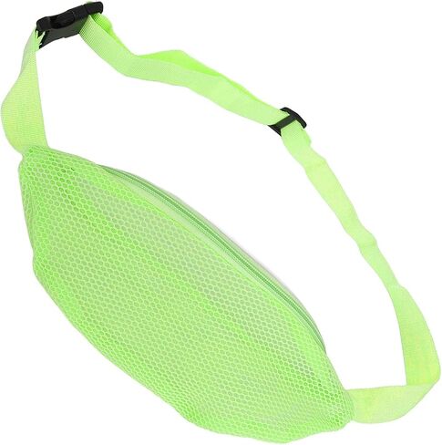 Beach Mesh Fanny Pack, Seashell Bag Mesh Beach Bag Breathable Waterproof Adjustable Belt Portable Lightweight Outdoor Sports Waist Pack for Travel in Saudi Arabia