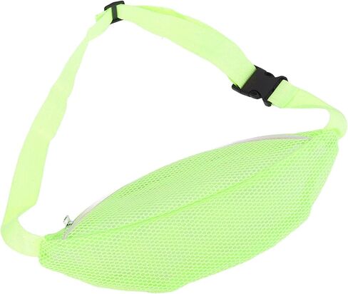 Beach Mesh Fanny Pack, Seashell Bag Mesh Beach Bag Breathable Waterproof Adjustable Belt Portable Lightweight Outdoor Sports Waist Pack for Travel in Saudi Arabia
