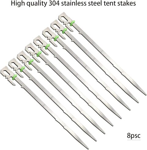 420 أوتاد خيمة من الفولاذ المقاوم للصدأ. أوتاد خيمة متعددة الوظائف. أوتاد خيمة شديدة التحمل. in Kuwait