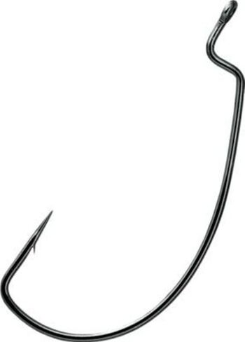 Gamakatsu 58408 EWG Worm Loose Hooks (6 Pack), Size 4, Black in Saudi Arabia