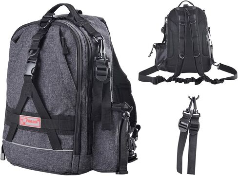 Fiblink Fishing Tackle Bag Backpack Large Tackle Bag with Storage Outdoor Shoulder Backpack Cross Body Sling Fishing Bag in Saudi Arabia