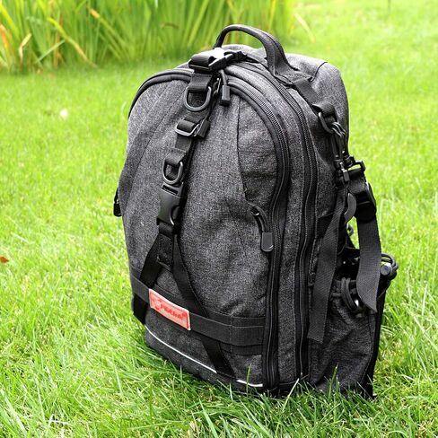 Fiblink Fishing Tackle Bag Backpack Large Tackle Bag with Storage Outdoor Shoulder Backpack Cross Body Sling Fishing Bag in Saudi Arabia