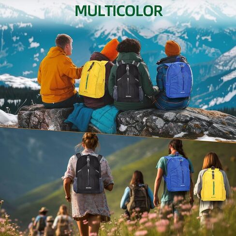 Hiking Backpack, Ultra-Lightweigt and Foldable 20L Daypack for Hiking, Cycling and Camping in Saudi Arabia