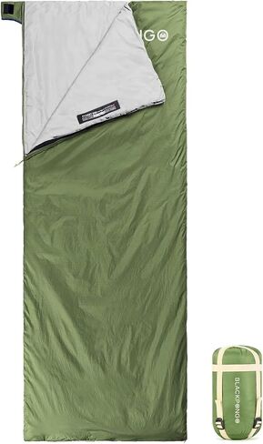 Ultralight Sleeping Bag - Envelope Lightweight Portable, Waterproof, Comfort with Compression Sack - Great for 3 Season Traveling, Camping, Hiking in Saudi Arabia
