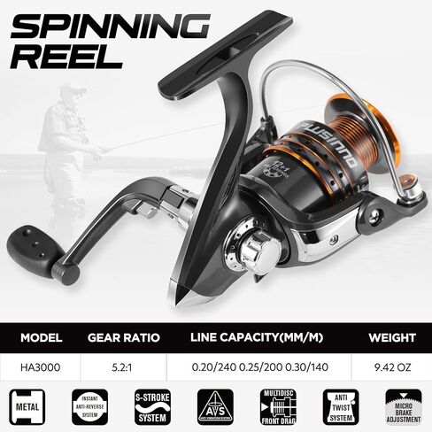PLUSINNO Fishing Rod and Reel Combos Carbon Fiber Telescopic Fishing Pole with Reel Combo Sea Saltwater Freshwater Kit Fishing Rod Kit in Kuwait