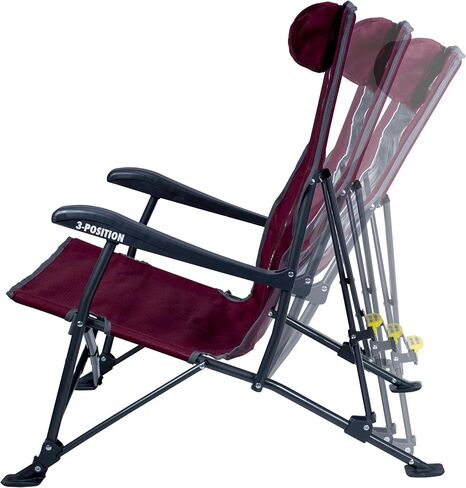 GCI Outdoor Low-Ride Reclining Camping Chair in Saudi Arabia