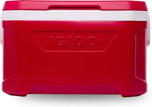 Igloo Profile II Cooler Box, 50, Approx. 16.3 gal (47 L), Profile 2, Red, for Outdoor Activities, Camping, Leisure, Fishing in Saudi Arabia