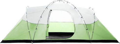 10-Person Tents for Camping,Large Family Camping Tents with Rainfly,Big Tents with Vestibule,Double Layer,Waterproof,Easy Setup Dome Tents for Outdoor Camping,Party,(18ft x 9.8ft x78 in) in Saudi Arabia