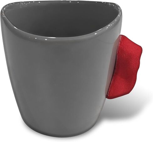 كوب تسلق الصخور - رمادي - كوب قهوة سعة 14 أونصة للتدريب على التسلق، هدية لمتسلقي الصخور ومتعلمي التسلق، قطعة واحدة in Kuwait