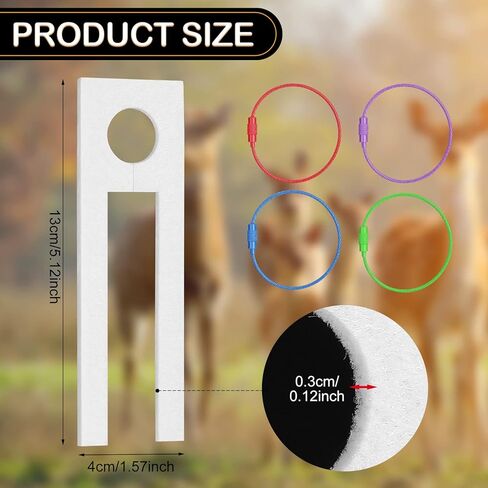 48 قطعة من نوسيني، فتيل بول الغزلان الممتص للرائحة مع حبال، وسادات رائحة بول الغزلان الجذابة للتبول من أجل سحب رائحة الصيد in Kuwait