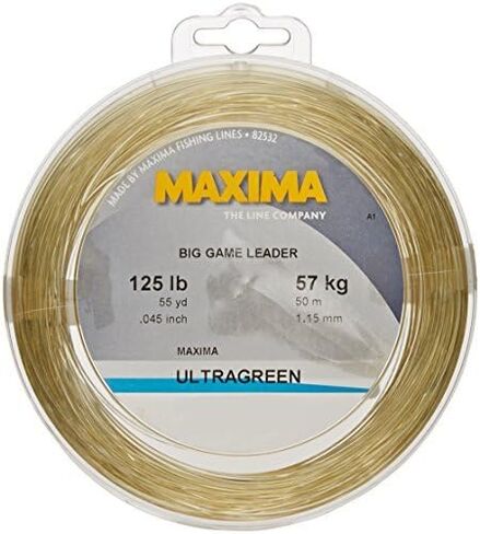 Maxima Fishing Line Big Game Leader Wheel, Ultragreen in Saudi Arabia