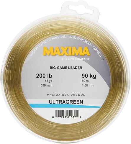 Maxima Fishing Line Big Game Leader Wheel, Ultragreen in Saudi Arabia