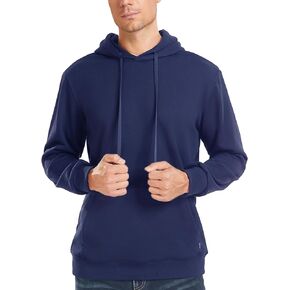 AGVNG Men's Sweatshirt Hoodie for men Midweight Pullover Pocket Soft cotton polyester Blend Drawstring Heavyweight