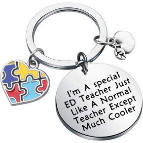 LQRI Special Education Teacher Gifts Autism Teacher Gift Autistic Gift for Autism Awareness Educator SPED Teacher
