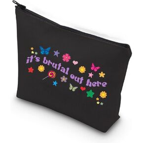 XYANFA Olivi Makeup Bag Olivi Fans Gift singer Cosmetic Bag for Girls Music Lover Gift (brutal out here tote bag)