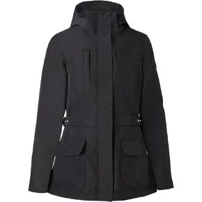 HORZE Women's Jadine Equestrian Waterproof Horse Riding Hooded Rain Jacket