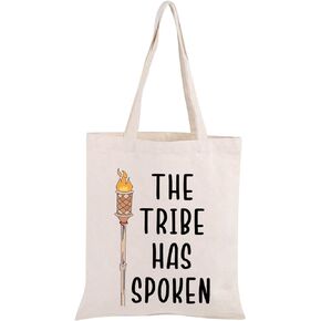 Survivor Tote Bag The Tribe Has Spoken Tote Bag Reality TV Show Lover Gift